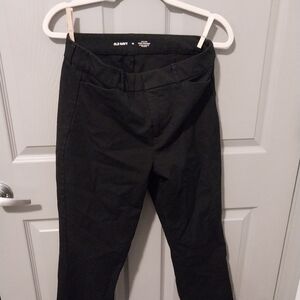 Old Navy High-Rise Black Pixie Pants